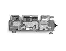 2023 Palomino Puma 32RBFQ Travel Trailer at Boland RV STOCK# TP9384 Floor plan Image