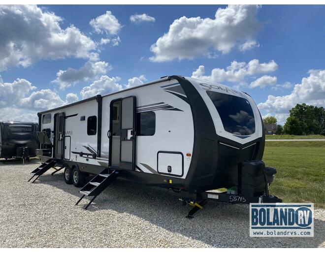 2023 Palomino SolAire Ultra Lite 315DQBH Travel Trailer at Boland RV STOCK# TP9386 Exterior Photo