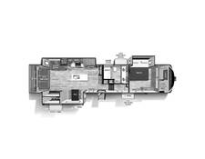 2022 Cardinal Limited 366DVLE Fifth Wheel at Boland RV STOCK# TP9641A Floor plan Image