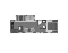 2018 Heartland North Trail 28RKDS Travel Trailer at Boland RV STOCK# TP9548A Floor plan Image