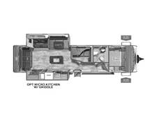 2024 Palomino Puma 32MBDS Travel Trailer at Boland RV STOCK# TT110 Floor plan Image